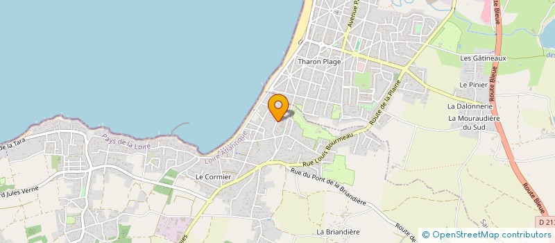 localisation de l'entreprise MONSIEUR SULLIVAN FLORENTIN à LA PLAINE-SUR-MER