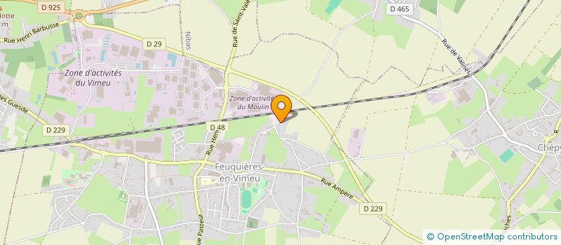 localisation de l'entreprise MONSIEUR SULLIVAN GAUTIER  FEUQUIERES-EN-VIMEU