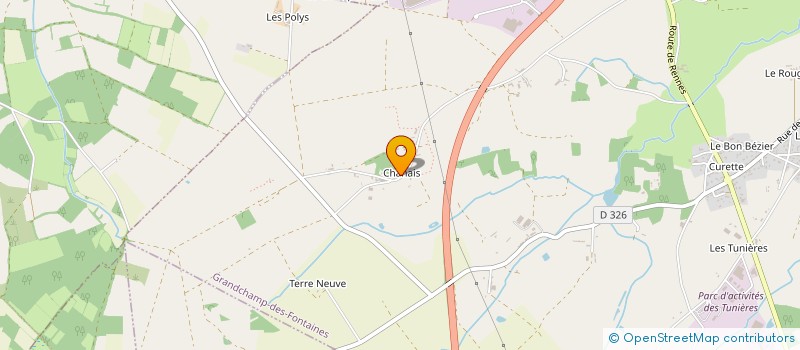 localisation de l'entreprise MONSIEUR SULLIVAN GREGOIRE à GRANDCHAMP-DES-FONTAINES
