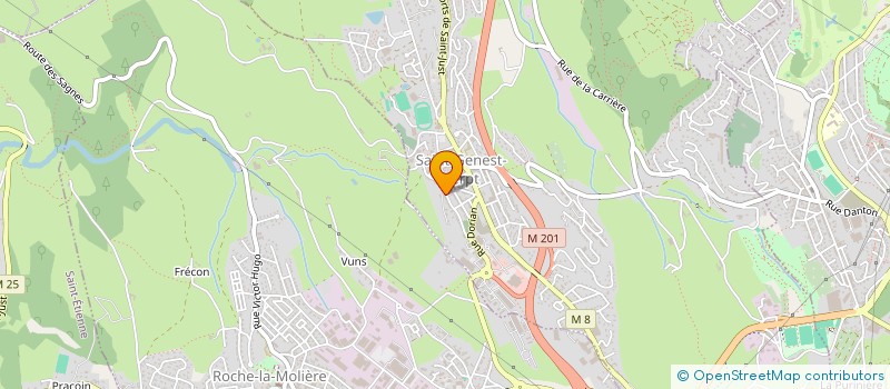 localisation de l'entreprise MONSIEUR SULLIVAN HIDOT  SAINT-GENEST-LERPT