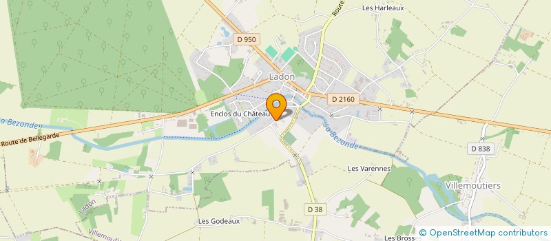 localisation de l'entreprise MONSIEUR SULLIVAN HOUDAYER  LADON