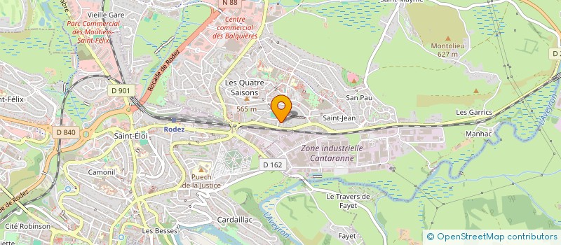 localisation de l'entreprise MONSIEUR SULLIVAN IGLESIAS  ONET-LE-CHATEAU