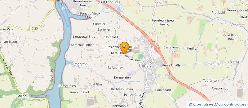 localisation de l'entreprise MONSIEUR SULLIVAN JOURDAIN  HENVIC