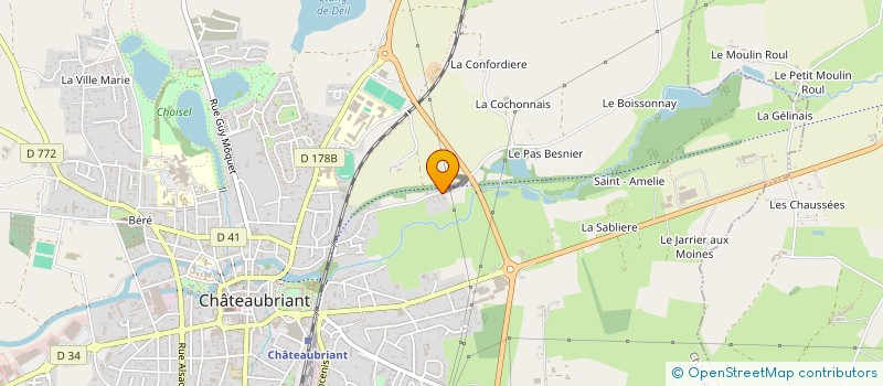 localisation de l'entreprise MONSIEUR SULLIVAN KERLEAU à CHATEAUBRIANT