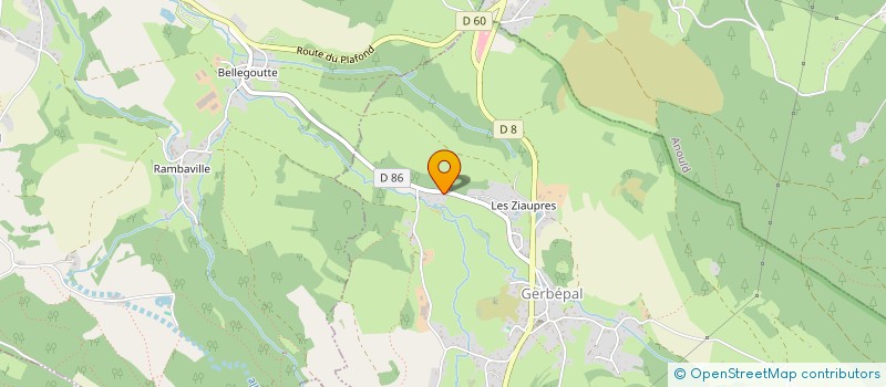 localisation de l'entreprise MONSIEUR SULLIVAN LAMAZE  GERBEPAL