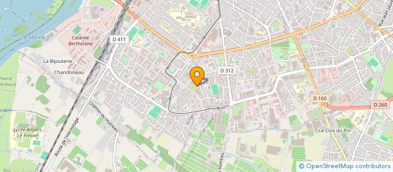 localisation de l'entreprise MONSIEUR SULLIVAN LE FLOCH à ANGERS