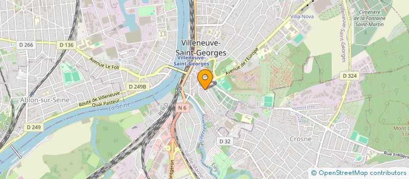 localisation de l'entreprise MONSIEUR SULLIVAN LE POSTEC  VILLENEUVE-SAINT-GEORGES