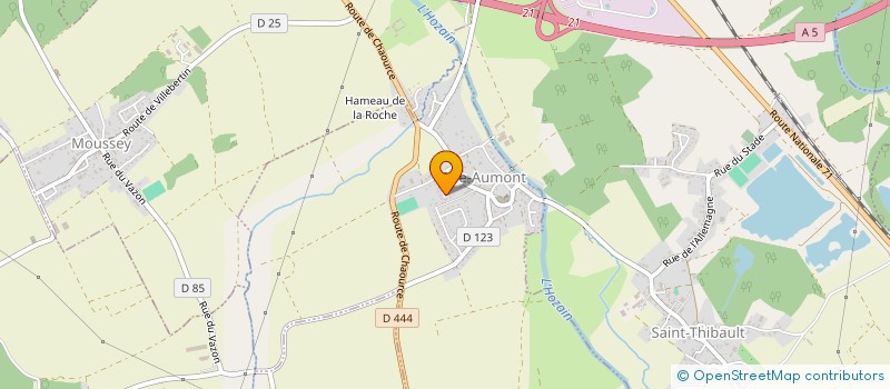 localisation de l'entreprise MONSIEUR SULLIVAN LEAL-SA  ISLE-AUMONT