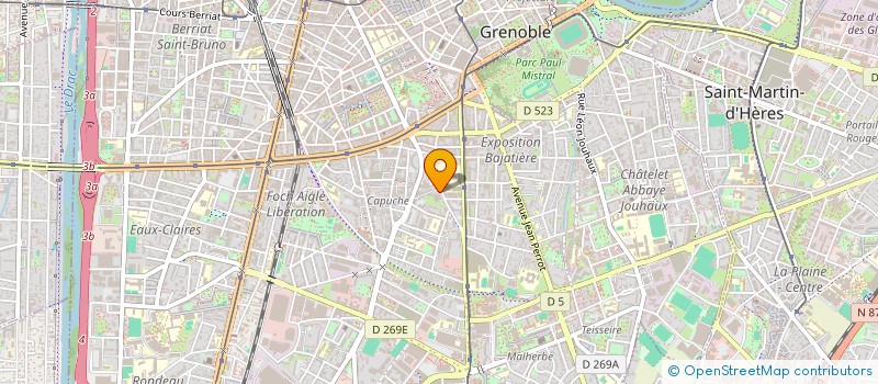 localisation de l'entreprise MONSIEUR SULLIVAN LEPINE à GRENOBLE