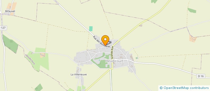 localisation de l'entreprise MONSIEUR SULLIVAN LOINTIER  HEUDICOURT