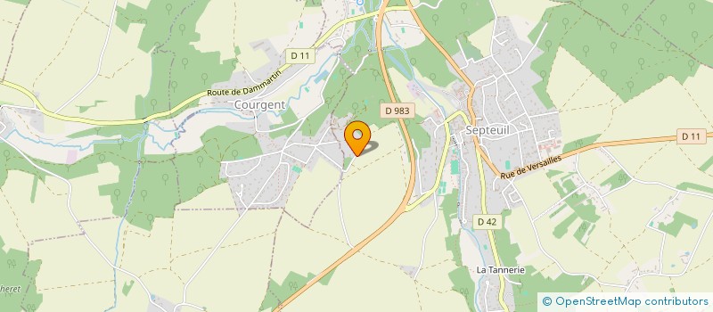 localisation de l'entreprise MONSIEUR SULLIVAN MICHELET  SEPTEUIL