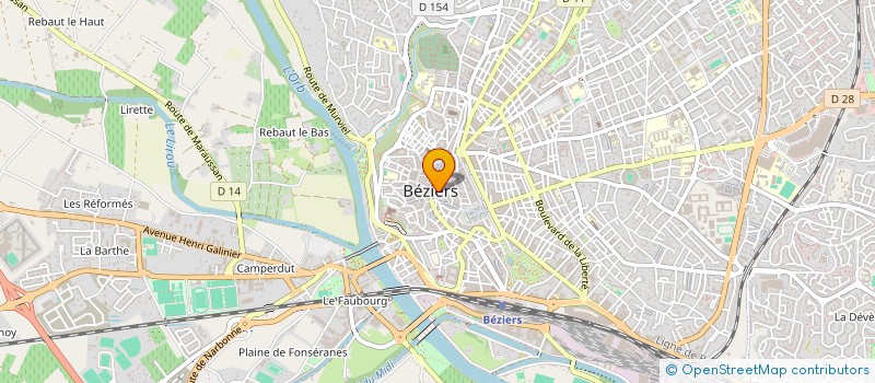 localisation de l'entreprise MONSIEUR SULLIVAN MURCIA à BEZIERS