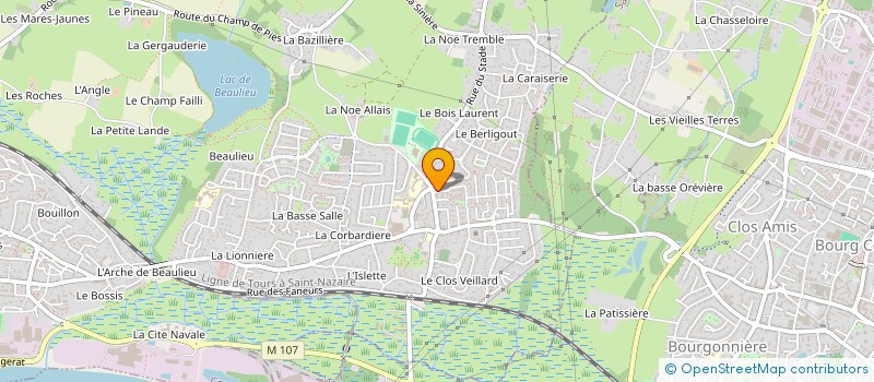 localisation de l'entreprise MONSIEUR SULLIVAN PRAMPART à COUERON