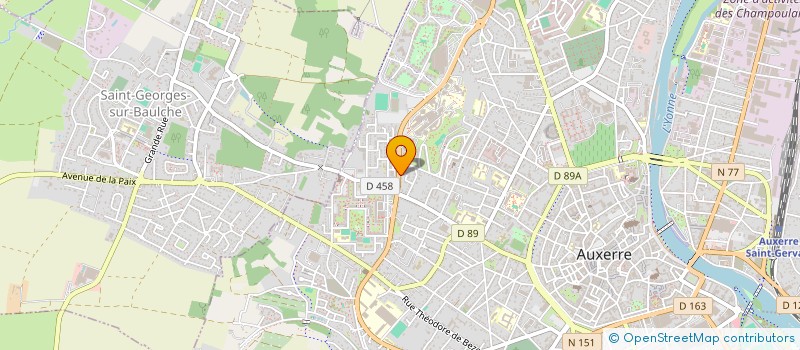 localisation de l'entreprise MONSIEUR SULLIVAN PRESSOIR à AUXERRE