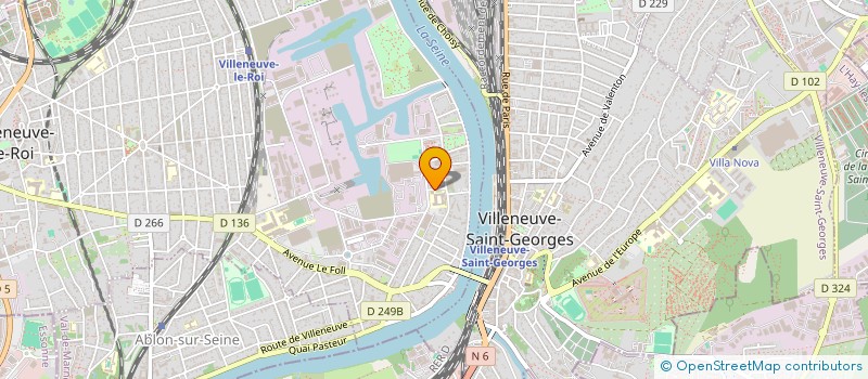 localisation de l'entreprise MONSIEUR SULLIVAN SAMEY  CHOISY-LE-ROI