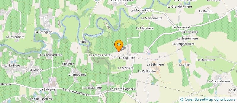 localisation de l'entreprise MONSIEUR SULLIVAN SUTEAU à SEVREMOINE