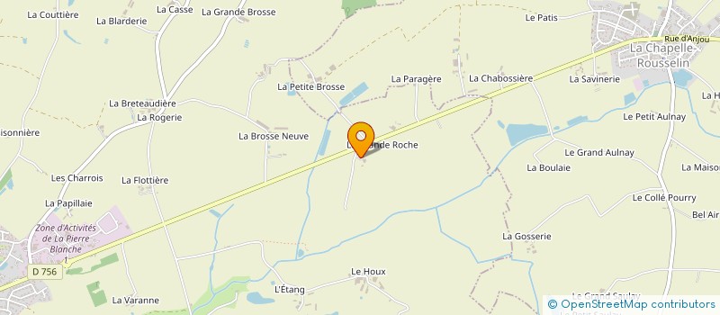 localisation de l'entreprise MONSIEUR SULLIVAN TERRIER  BEAUPREAU-EN-MAUGES