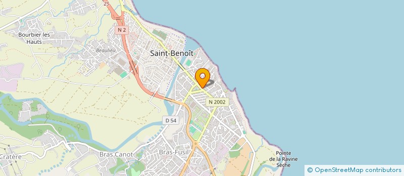 localisation de l'entreprise MONSIEUR SULLY KBIDY à SAINT-BENOIT