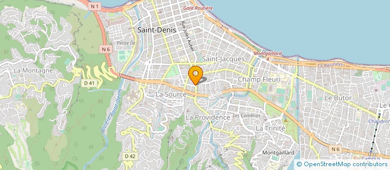 localisation de l'entreprise MONSIEUR SULLY MOUNIAPIN à SAINT-DENIS