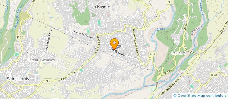 localisation de l'entreprise MONSIEUR SULLY RIVIERE à SAINT-LOUIS