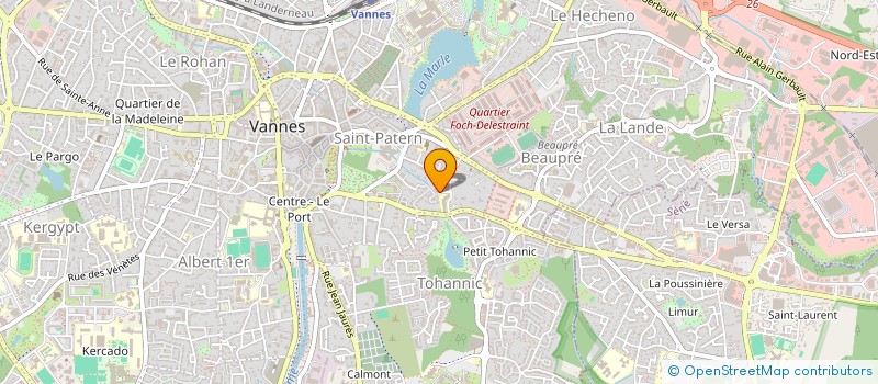 localisation de l'entreprise MONSIEUR SULLYVAN CAZENAVE à VANNES