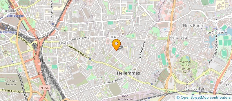 localisation de l'entreprise MONSIEUR SULLYVAN DERREVAUX à LILLE