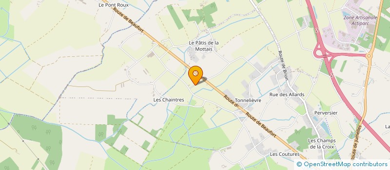 localisation de l'entreprise MONSIEUR SULLYVAN DEVANNE à GENNES-VAL-DE-LOIRE