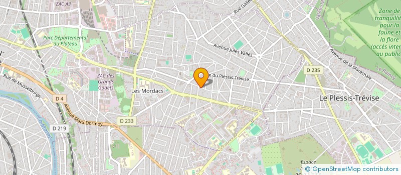 localisation de l'entreprise MONSIEUR SULOLLARI LORENC  CHAMPIGNY-SUR-MARNE