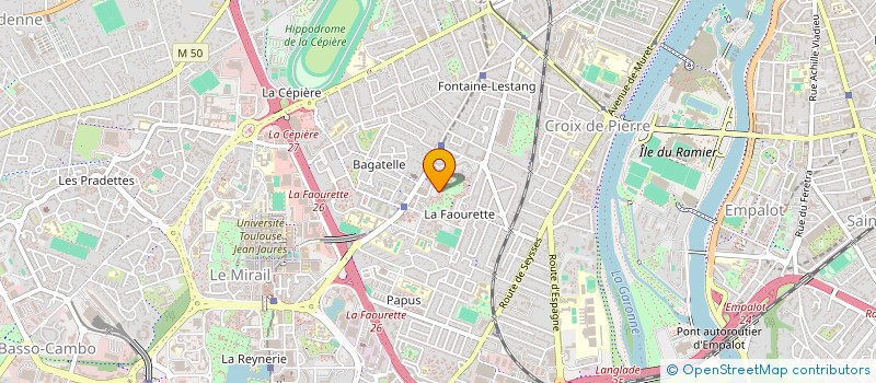 localisation de l'entreprise MONSIEUR SULTAN ARIUBI  TOULOUSE