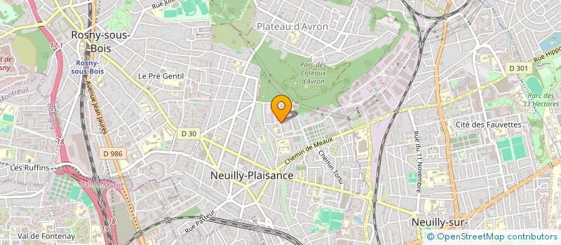 localisation de l'entreprise MONSIEUR SULTAN KHUSRAVI à NEUILLY-PLAISANCE