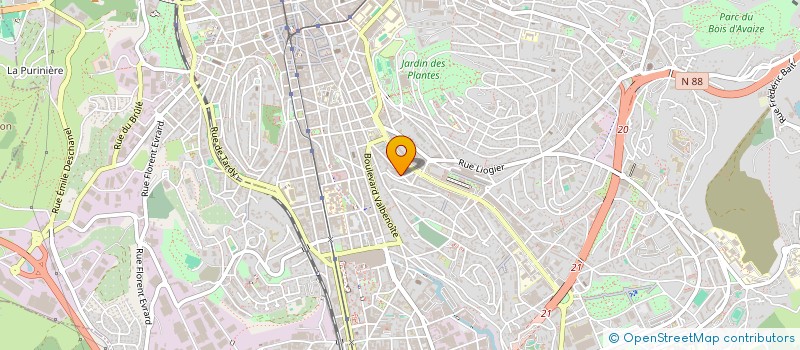 localisation de l'entreprise MONSIEUR SULTAN LATIFI  SAINT-ETIENNE