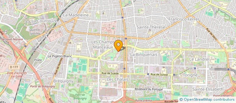 localisation de l'entreprise MONSIEUR SULTAN MOHAMMAD ADELI  RENNES