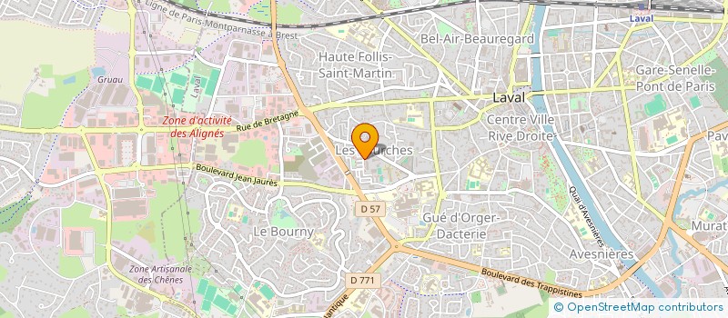 localisation de l'entreprise MONSIEUR SULTAN NASARI  LAVAL