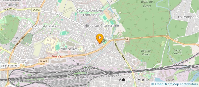 localisation de l'entreprise MONSIEUR SULTAN ORYAKIL  BROU-SUR-CHANTEREINE