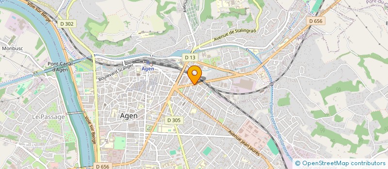 localisation de l'entreprise MONSIEUR SULTAN ROHANI  AGEN