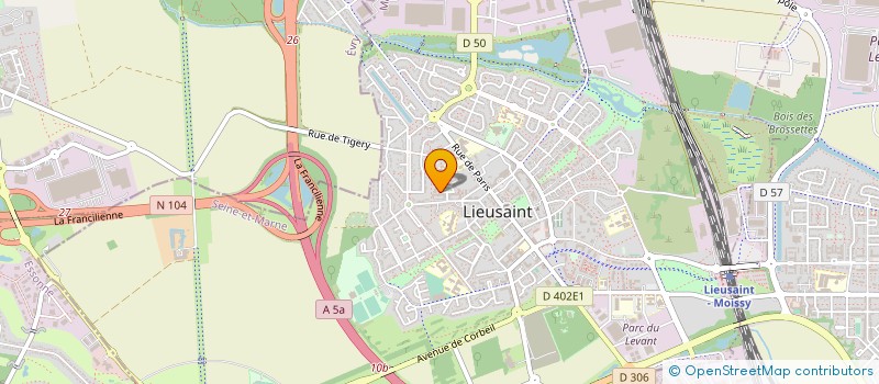 localisation de l'entreprise MONSIEUR SULYMAN ALLAM à LIEUSAINT
