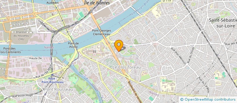 localisation de l'entreprise MONSIEUR SULYVAN BRAY  SAINT-SEBASTIEN-SUR-LOIRE