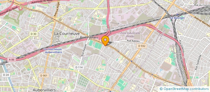 localisation de l'entreprise MONSIEUR SUMAN BARUA à LA COURNEUVE