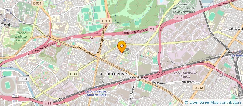 localisation de l'entreprise MONSIEUR SUMAN SARKAR à LA COURNEUVE