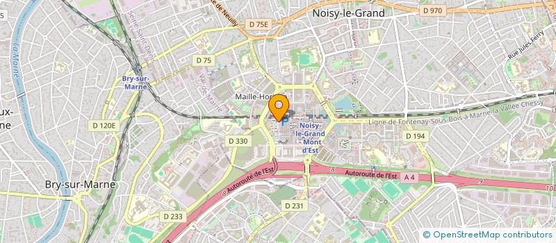 localisation de l'entreprise MONSIEUR SUMEET SURJIT SINGH  NOISY-LE-GRAND