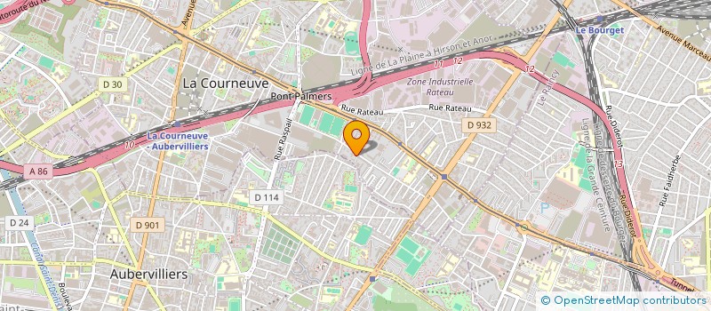 localisation de l'entreprise MONSIEUR SUMIT DAS à LA COURNEUVE