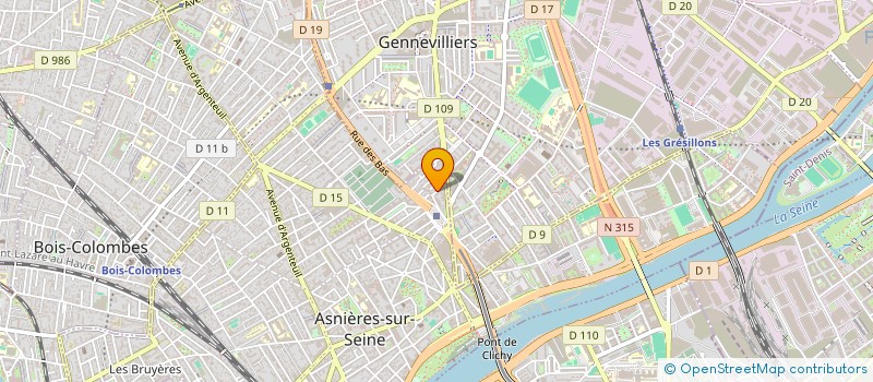 localisation de l'entreprise MONSIEUR SUMON AHMED à ASNIERES-SUR-SEINE