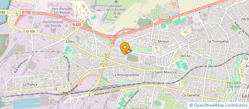 localisation de l'entreprise MONSIEUR SUMON AHMED  LA ROCHELLE