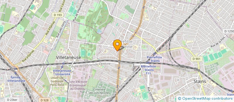 localisation de l'entreprise MONSIEUR SUMON KHAN à PIERREFITTE-SUR-SEINE