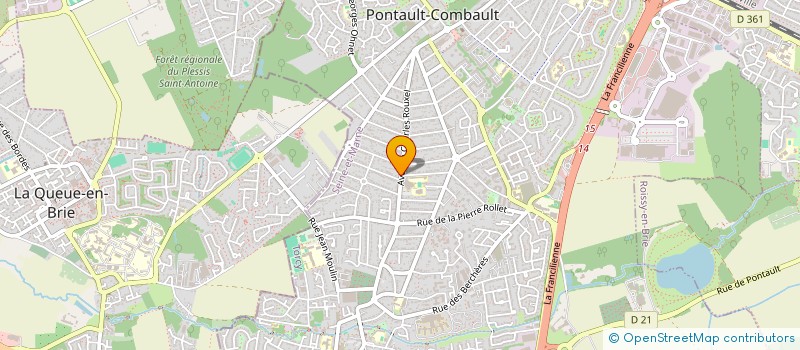 localisation de l'entreprise MONSIEUR SUMON MIAH à PONTAULT-COMBAULT