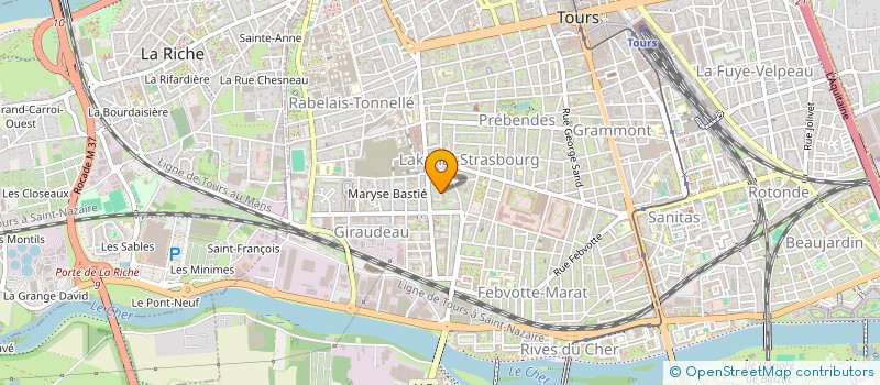localisation de l'entreprise MONSIEUR SUMON UDDIN  TOURS