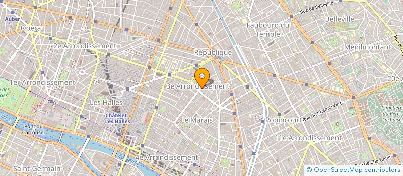 localisation de l'entreprise MONSIEUR SUNDY MARTIN à PARIS