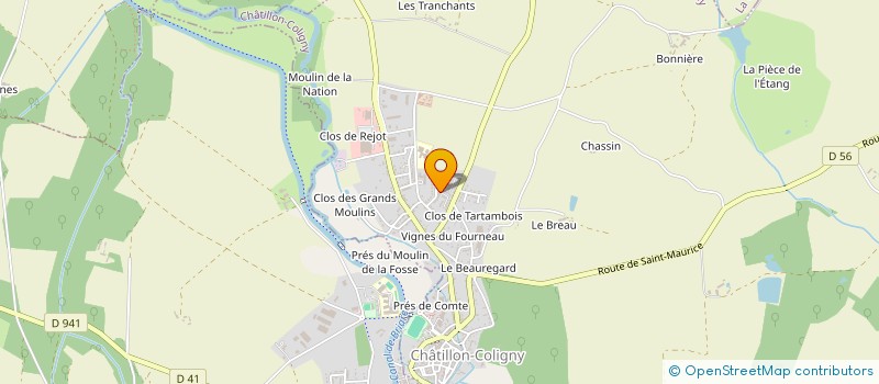 localisation de l'entreprise MONSIEUR SUNDY VILAINE à CHATILLON-COLIGNY