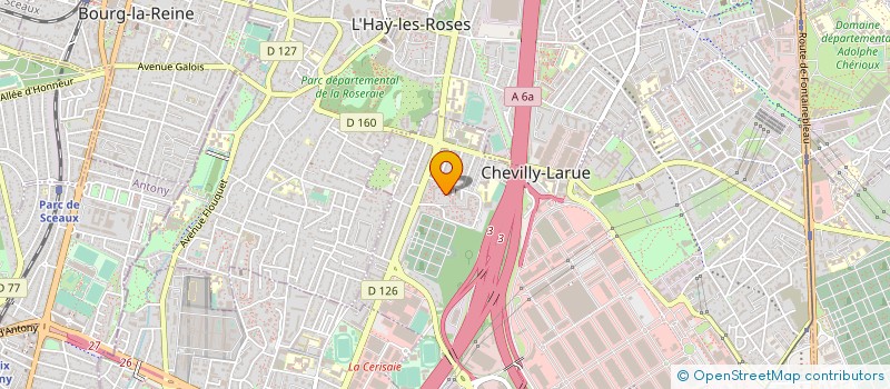 localisation de l'entreprise MONSIEUR SUNGHEE LEE  CHEVILLY-LARUE