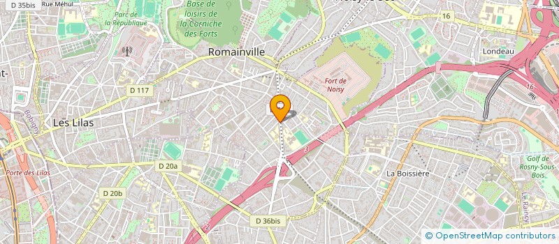 localisation de l'entreprise MONSIEUR SUNILKUMAR MAISURIA à ROMAINVILLE